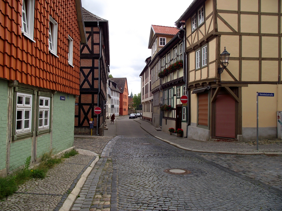 Кведлинбург - улочки старого города