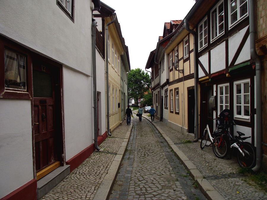 Кведлинбург - улочки старого города